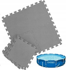 Habszivacs Szőnyeg Medencéhez Intex Metal Frame 305x76CM Puzzle Habszivacs