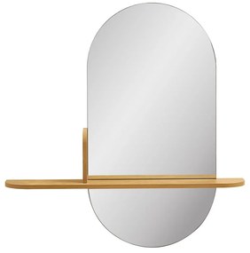 Fali tükör polccal 92x94,5 cm Barco – House Nordic