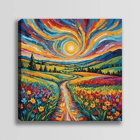 KNV9991 vászonkép, 70 x 70 cm