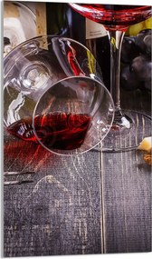 Üveg Vágódeszka 30x52 Bor a Konyhába