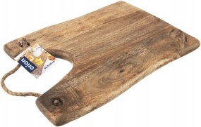 Mango fa vágódeszka felvágott snack sajtok tálalásához 40x28cm