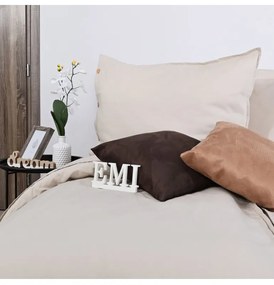 EMI Natúr barna lenvászon ágyneműhuzat