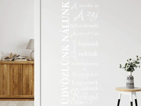 INSPIO Üdvözlő falmatrica