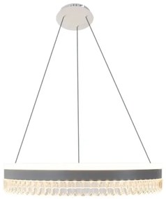 LED állítható fényerejű csillár kábellel LED/80W/230V 3000-6500K fehér + DO