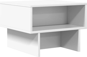 vidaXL Dohányzóasztal Fehér 48 x 46 x 35 cm Faanyag