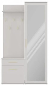 Kashar Duo előszobafal, 50x180x35 cm, kasmír