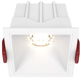 DL043-01-10W3K-D-SQ-W Alfa LED AlumĂnium SĂŒllyesztett LĂĄmpa FehĂ©r SzĂnƱ LED 10 W 3000 Kelvin 500 Lumen IP20
