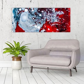 Absztrakt kép (120x50 cm)