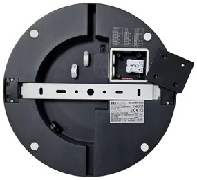 LED Fürdőszobai mennyezeti lámpa érzékelővel ELLÉ LED/24W/230V átm. 26 cm IP54 antracit