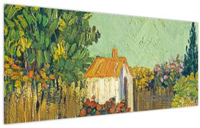 Kép - Imitator of Vincent van Gogh, Landscape, reprodukciók (120x50 cm)