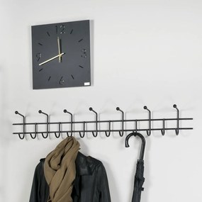 Fekete fém fali fogas Barato – Spinder Design