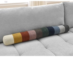 Világosszürke kinyitható-tárolóhelyes sarokkanapé (jobb oldali-L alakú) Fuji – Bobochic Paris