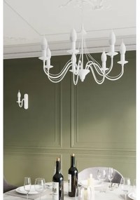 Csillár láncon MINERWA 3 3xE14/40W/230V fehér