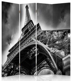 Gario Paraván Az Eiffel-torony a béka szemszögébol Méret: 145 x 170 cm, Kivitelezés: Klasszikus paraván