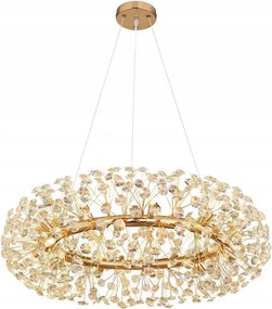 Glamour Stílusú Mennyezeti Csillár Kristályokkal 8560-600 Arany