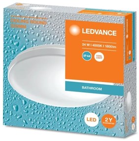 Ledvance - LED Fürdőszobai mennyezeti lámpa CEILING ROUND LED/24W/230V 4000K IP44