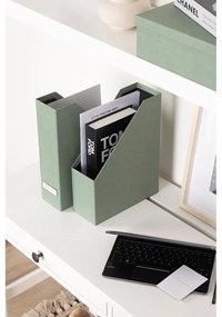 Zöld karton rendszerező szett 5 db-os dokumentumokhoz Holger Canvas Paper Laminate – Bigso
