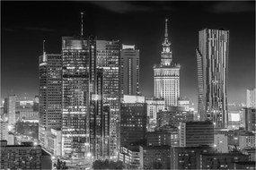 Kép - Fekete-fehér New York (90x60 cm)