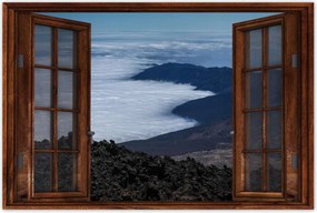 Poszterek 90x60 A kilátás a felhőkbe süllyed