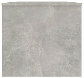 betonszürke szerelt fa dohányzóasztal 102 x 50,5 x 46,5 cm