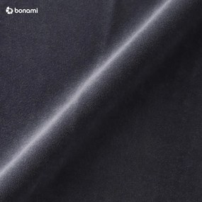 Vienna szürke bársony kanapé, 200 cm - Cosmopolitan Design