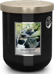 Nagy Gyertya Heart &amp; Home River Rock Cedarwood &amp; White Musk Szója Gyertya