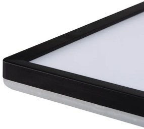 Kanlux 31531 - LED mennyezeti lámpatest AZPO LED/12,3W/230V 22,5x22,5 cm IP54 fekete