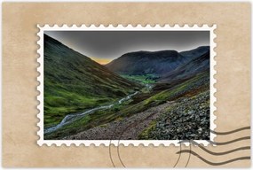 Poszterek 90x60 Napfelkelte a hegyekben