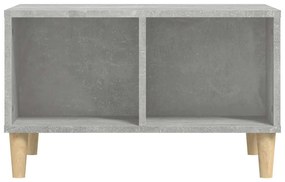 Betonszürke szerelt fa dohányzóasztal 60 x 50 x 36,5 cm