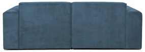 Kék kordbársony kanapé 202 cm Sting – Scandic