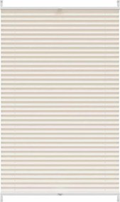 vidaXL Szét Húzható Roló 70x125cm Krém