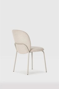 Krémszínű étkezőszék szett 4 db-os Daia – Marckeric