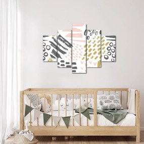 Kép - Absztrakt stroke-ok (150x105 cm)