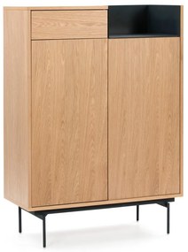 Valley világosbarna-kék szekrény - Teulat