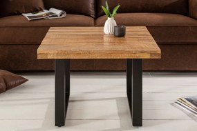 Stílusos dohányzóasztal Thunder 60 cm mangófa