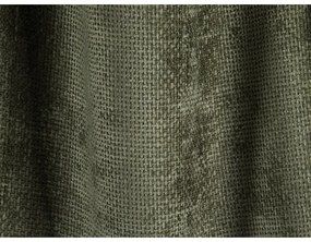 Zöld zsenília kinyitható-tárolóhelyes sarokkanapé Tonale – Cosmopolitan Design