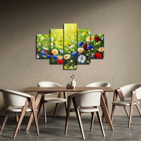 Vadvirágok képe (150x105 cm)
