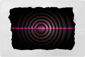 Poszterek 90x60 Zenés hullám