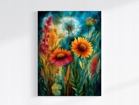 Vászonkép Canvas Természet Tavasz Nyár Kert Park Virágágyás 75x100