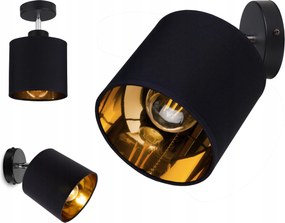 Lámpa Fali lámpa állítható Loft Lámpabúra arany