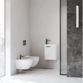 Ravak X070460 - Mosdócsaptelep CHROME 17,7 cm fekete