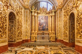 Vlies Fotótapéta - Szent János-társkatedrális, Málta - 375x250 cm