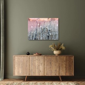 Üveg kép - Téli táj (70x50 cm)