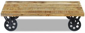 120x60x30 cm Tömör mangófa dohányzóasztal