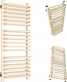 Fürdőszobai Radiátor Függőleges Double 1220/500 Krémszínű