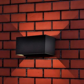 LED kültéri fali lámpatest LED/24W/230V 3000K IP65 antracit