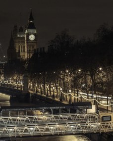 Poszter 40x50cm Esti kilĂĄtĂĄs a Big Benre, Assaf Frank