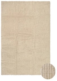 Bézs mosható-kézi szövésű gyapjú szőnyeg 200x300 cm Unexpected Wool – Lorena Canals