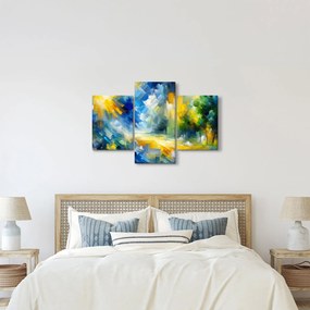 Kép - Absztrakt napos nap (90x60 cm)