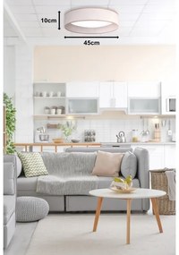 Duolla - LED Mennyezeti lámpa ROLLER LED/24W/230V átm. 45 cm bézs